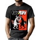 thumbnail image 1 of [Camisetas con estampado gráfico de Spy vs. Spy] Camisetas con estampado gráfico alfabético de Spy vs. Spy para hombre, talla grande - Suaves, cómodas, tejido de punto ligeramente elástico - Camisetas, 1 of 7
