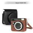 thumbnail image 4 of Camera Bag for Fuji SQ1, Instant Camera Storage Case PU Leather Magnetic Buckle with Shoulder Strap, Tailored Conservation, 4 of 7