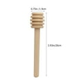 thumbnail image 2 of 10 Pcs Wooden Honey Stick Jam Stirring Sticks Honey Stir Sticks Coffe Syrup Mixing Sticks Portable Honey Stirrers, 2 of 6