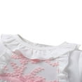 thumbnail image 4 of Infant Girls Footed Pajamas + Matching Hat, 4 of 5