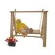thumbnail image 2 of Blank Wooden Swing Chair Model 1/12 Doll House Playground Decoration heqiyong LED, 2 of 2