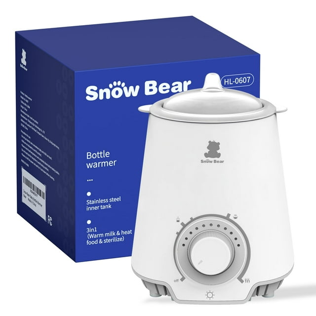 Calentador de biberones Snow Bear, se calienta rápido y uniformemente con leche materna