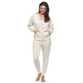 thumbnail image 2 of Felina - Womens Velour Zip Hoodie and Jogger Set  Soft 2-Piece Tracksuit Lounge Set, 2 of 3