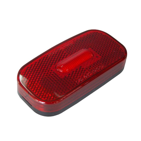 Dream Lighting LED Rectangle Clearance Light/Red