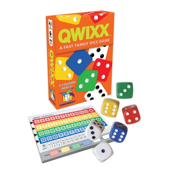Gamewright Quixx A Fast Family Dice Game - English