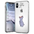 thumbnail image 1 of Funda de teléfono transparente Ottwn para iPhone 11 Pro Max 13 12 X XR 7 8 6s Plus, funda transparente de TPU suave con animales de dibujos animados bonitos para iPhone 14 Tan Jianjun unisex, 1 of 2