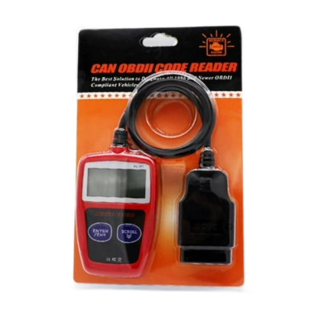 Lector de códigos de avería del coche,Escáner OBD2 universal portátil ,Herramienta de diagnóstico y lectura de códigos de avería del motor del coche,Herramienta de
