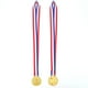 thumbnail image 4 of Medalla 4 9cm Dorada Con Cuello Cinta Metal Competiciones para Juegos Deportivos, 4 of 9