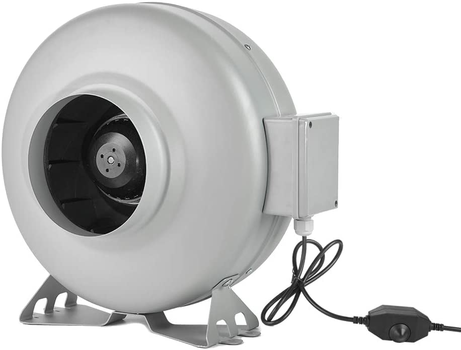 VIVOSUN 8 Inch 740 CFM Inline Duct Fan Vent Blower Ventilation Fan for Grow Tent 