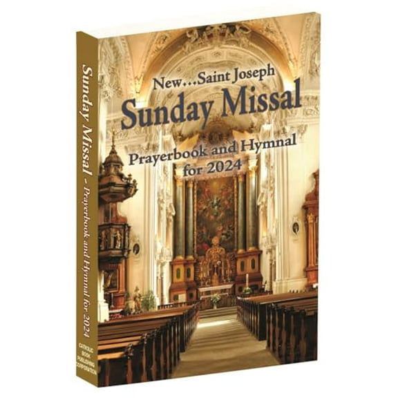 Pre-Owned St. Joseph Sunday Missal Prayerbook and Hymnal for 2024: American Edition (Paperback) 1958237116 9781958237113