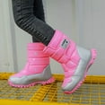 thumbnail image 3 of Boys & Girls Snow Boots With Faux Fur Lined For Winter, 3 of 7