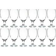 Vikko 20 Oz Goblet Glasses Classic Sangria & Iced Tea Glasses 12-Pc Glassware Set
