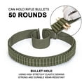thumbnail image 2 of 50 Round Hunting Ammo Belt Shell Holder Bandolier for Shooting, 2 of 15