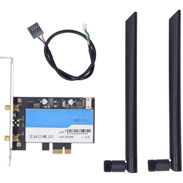 PCI-E Wireless Network Card, 2.4Ghz 50Mbps PCI-E Desktop Wireless WiFi ...