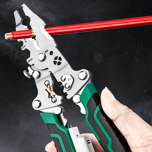 Miyuadkai Claerance! Multifunctional Foldable Defrost Shears, Multifunctional Folding Insulation Pliers with Electrical Test Function