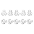 thumbnail image 1 of Unique Bargains M6x8mm Plastic Phillips Bolts PC Pan Head Machine Screws Transparent 20 Pack, 1 of 5