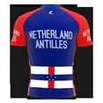 thumbnail image 2 of Netherland Antilles Full Zipper Bike Short Sleeve Cycling Jersey  for Men - Size M, 2 of 4