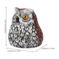 thumbnail image 2 of GETAJGHSD Owl Key Hider Statue Resin Decorative Key Box for Outdoor Garden with Weather Resistant Design, 2 of 7