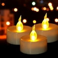 thumbnail image 1 of Velas de té sin llama Baikaraer, paquete de 150 con pilas, 1 of 7