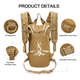 thumbnail image 4 of Mochila Hidratación Táctica Ciclismo Bolsa De Agua 3l Xtellar cafe, 4 of 4