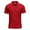 Watermelon Red, variant on MIXUE Polo Shirts For Men Summer Solid Color Lapel Button Down Short Sleeve Slim T-shirts Sportwear,Blue,XXL