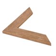 thumbnail image 3 of BrandtWorks BM88THIN-L3 Urban Rustic Farmhouse Slim Dressing Mirror, 3 of 3