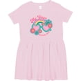 thumbnail image 3 of Inktastic My Yaya Loves Me Grandchild Rainbow Girls Toddler Dress, 3 of 5