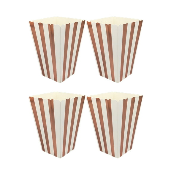 WHAMVOX 12Pcs Party Decoration Popcorn Boxes Reusable Design Party