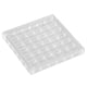 thumbnail image 2 of Caja de presentación magnética acrílica de concha marina, vitrina de roca, regalos multiusos transparentes 36 rejillas, 2 of 8