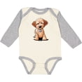 thumbnail image 3 of Inktastic Kiniart Mini Goldendoodle Boys or Girls Long Sleeve Baby Bodysuit, 3 of 5