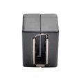 thumbnail image 4 of Eaton Tripp Lite Series DisplayPort Mini DisplayPort (F) Mini to DisplayPort All-in-One Keystone/Panel Mount Angled Adapter (F/F), Black - Adaptateur DisplayPort - DisplayPort (F) vers - Moulé - Noir, 4 of 6