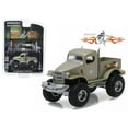 thumbnail image 1 of 1941 Military 1/2 Ton 4x4 Pick Up Truck "Sgt Rock"  Stacey David's Geraz 2010-Current TV Series 1/64 Diecast Greenlight, 1 of 1