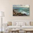 thumbnail image 2 of Masterpiece Art Gallery Rocky Shore Ocean By Studio Arts Canvas Art Print 24" x 36", 2 of 4