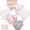 F, variant on mijaja Little Girls' Cotton Brief Breathable Toddler Panties Kids Assorted Underwears 6 Pack 2-7 Years