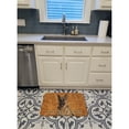 thumbnail image 2 of Carolines Treasures KJ1222RUG German Shepherd Wipe your Paws Machine Washable Memory Foam Mat 19 X 27" multicolor, 2 of 3