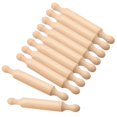 thumbnail image 3 of Wooden Mini Rolling Pin 6 Inches Long Kitchen Baking Rolling Pin Small Wood Dough Roller For Children Fondant Pasta, 3 of 5