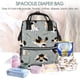thumbnail image 5 of Fotbe Funny Beagle Active Dog Mochila Maternidad - Lona de Sarga Impermeable, Mochila de Pañales de Gran Capacidad con Múltiples Bolsillos y Correas Ajustables, 5 of 6