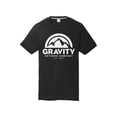 thumbnail image 1 of Gravity Outdoor Co. T-Shirt de Performance pour Jeunes - Logo Blanc - Noir - Moyen, 1 of 2