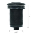 thumbnail image 3 of Mr. Scrappy Garbage Disposal Air Switch Kit with Matte Black Button, Counter Top On/Off Switch for Waste Disposal 20-MSAS-65-MTBK, 3 of 5