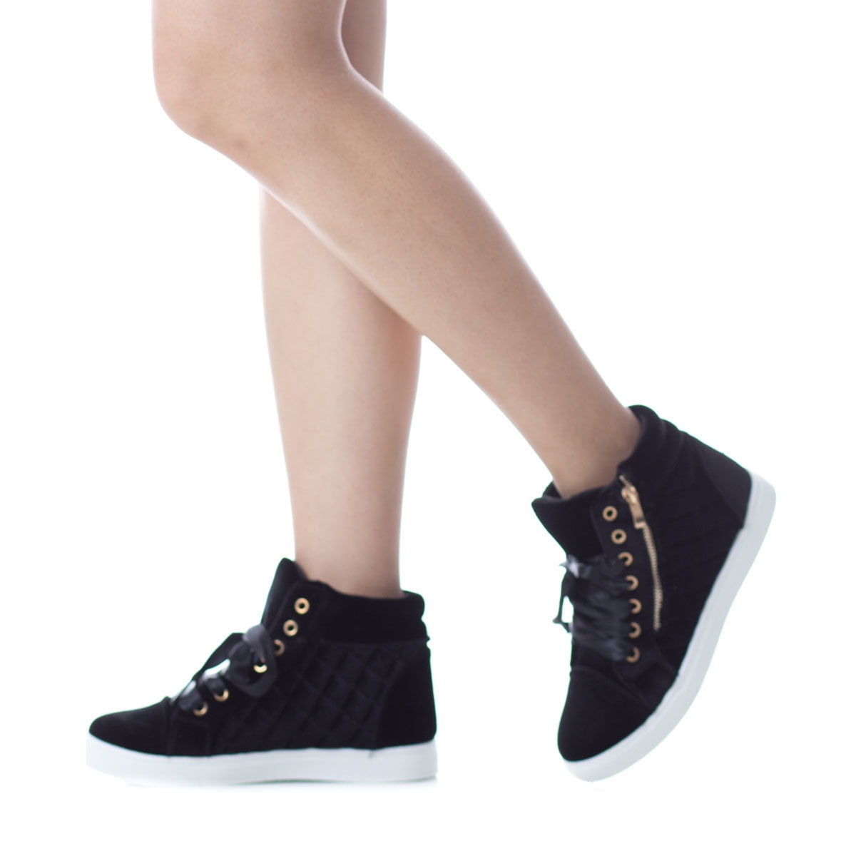 womens high tops with zipper