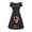 Bird, variant on Dragonflies Galaxy Women Summer Casual Dresses with Sleeves Midi Length Lightweight Short Sleeve Swing Dresses for Women Round Neck Ladies Summer Dresses Size XL for Picnic