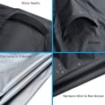 thumbnail image 3 of Fire Pit Cover for Square Tables, Heavy Duty Waterproof Design Ensures All Weather Protection And Long Lasting Durability, Breathable Outdoor Patio Furniture Cover (Fits Up To 28" Square Fire Table), 3 of 5