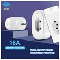 thumbnail image 4 of Advancent 10A 16A Tuya WiFi enchufe inteligente teléfono aplicación Control de voz temporizador enchufe inalámbrico calentador de agua toma de corriente Electrodomésticos No.03 Brazil Plug Advancent HA008185-03B, 4 of 6
