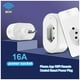 thumbnail image 5 of Naiovety 10A 16A Tuya WiFi enchufe inteligente teléfono aplicación Control de voz temporizador enchufe inalámbrico calentador de agua toma de corriente Electrodomésticos No.03 Brazil Plug Naiovety HA008185-03B, 5 of 6