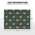 thumbnail image 3 of Dish Drying Mat, Green Snails Brown Hedgehogs Absorbent Microfiber Kitchen Mat, Heat Resistant Drying Mat Kitchen Counter for Dishes, Utensils, Pots, Pans, Drainer Mats 18x24in, 3 of 7