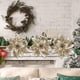 thumbnail image 5 of 10 Uds flores artificiales de Poinsettia 15cm divertidas y creativas para decoración de árbol de Navidad, 5 of 5
