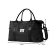 thumbnail image 2 of Bolsa de Viaje ZIRONG Negro con Separación Húmedo y Seco para Mujer Hombre, 2 of 9