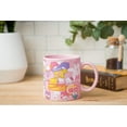 thumbnail image 3 of Taza de cerámica plateada con diseño de búfalo Sanrio Hello Kitty (600 ml), diseño de Tokio, 3 of 5