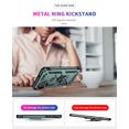 thumbnail image 2 of Allytech Kickstand Case for Moto G Stylus 5G 6.8-Inch, Military Grade Protection Ring Stand Holder Compatible with Car Mount Bumper Defender Case Cover for Motorola G Stylus 5G - Darkgreen, 2 of 7