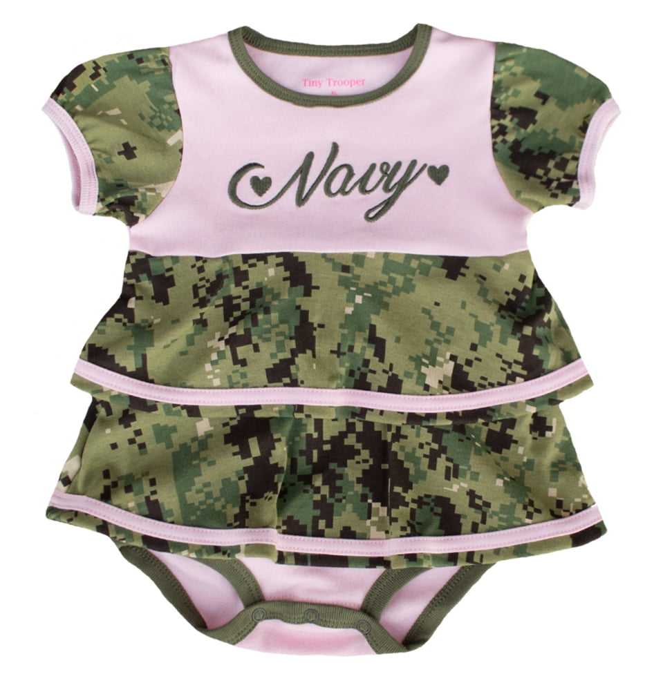 baby girl camo dress